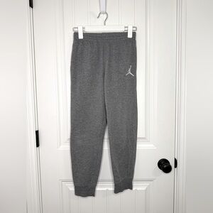 Jordan Kids Charcoal Gray Joggers - Youth Size M 10-12